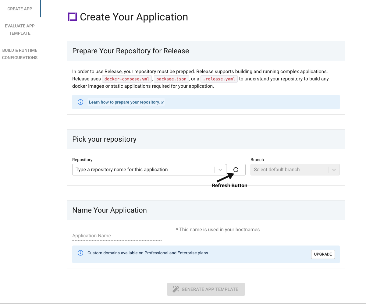 create app workflow